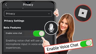 How To Get Voice Chat On Roblox 2024  Enable Voice Chat in Roblox [upl. by Ennalorac]