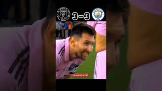 Inter Miami vs Manchester City match🤯youtub viral Short footballer messi haland ytshort [upl. by Doownelg]