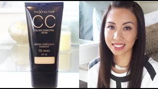 NEW Maxfactor CC Cream Review and demo [upl. by Irep]