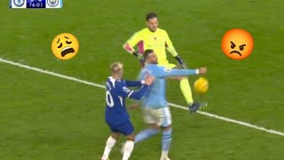 😱 Kyle Walker handball vs Chelsea No Red Card by Anthony Taylor Disgrace Chelsea 4 Man City 4 😡😡 [upl. by Enoyrt]