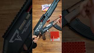 AK47 Gel Blaster VS M870 Dart Blaster [upl. by Llib]