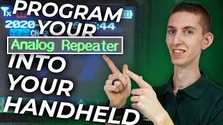 How to Program an Analog Repeater into Your AnyTone 878 Handheld Radio [upl. by Ulrikaumeko]