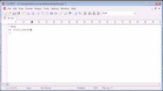 Beginner PHP Tutorial  84  File Handling Checking if a File Exists [upl. by Lydell]