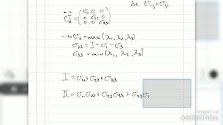 Sobre las Invariantes y Esfuerzos Principales del Tensor de Cauchy [upl. by Ennaus]