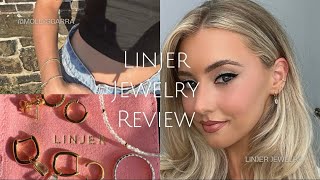 LINJER JEWELRY REVIEW  try on jewelry haul [upl. by Ahgiela848]