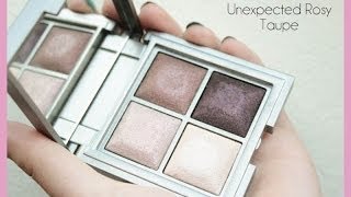 Tutoriel Maquillage 7 Maquillage avec la palette Kiko quotunexpected rosy taupequot [upl. by Eissat]