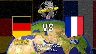 MKWC 2023 Germany v France  Mario Kart Wii World Cup Swiss Stage Round One [upl. by Jerrylee48]