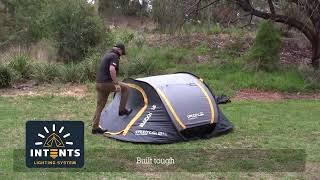 Explore Planet Earth Speedy Pop Up Tent Setup amp Pack Down Demonstration Blackhole 2 3 amp 4 Person [upl. by Campbell354]