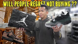 WILL PEOPLE REGRET NOT BUYING JORDAN 4 FEAR PICK UP VLOG WHERE ARE JUMPMAN JACK MOCHA [upl. by Allisurd]