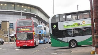 Buses at Parliament Street amp Manvers Street Depot August 2018 [upl. by Hniv]