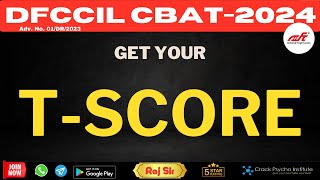 DFCCIL CBAT Result I Get Your T  Score I Composite Score out of 30 Marks I Final Score by Raj Sir [upl. by Darill]