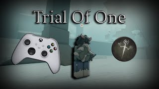 Is it possible to beat the trial of one with controller  Deepwoken [upl. by Anauj]