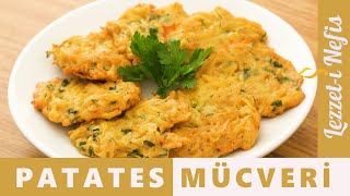 Patates Mücveri Nasıl Yapılır Mücver Tarifi [upl. by Anatnahs]