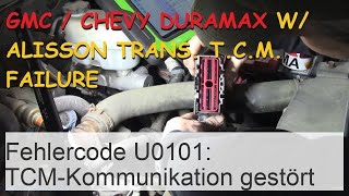 Fehlercode U0101 Kommunikation mit TCM verloren  Autofiches 24 [upl. by Cacilia]