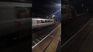 Cross Country Voyager Crawling Through Cramlington Station With A Tone [upl. by Sylram]