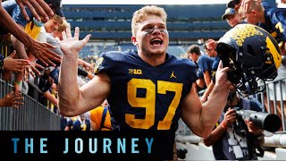 What the Maize and Blue Means to Aidan Hutchinson  Michigan Football  The Journey [upl. by Pimbley]