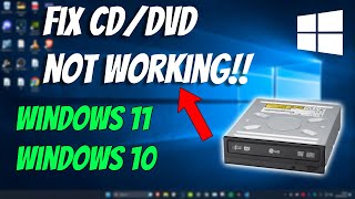 How To Fix CD DVD Not Working in Windows 11 [upl. by Oderf]