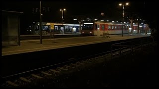 Notbetrieb bei der NOB auf der Bahnstrecke nach Sylt [upl. by Ahteres434]