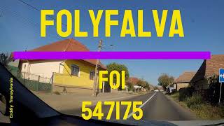 Folyfalva  Foi transylvania erdély travel székelyföld [upl. by Janeta37]