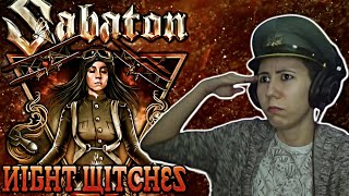 Sabaton  Night Witches  Reaction Animated Story Video [upl. by Klinger]