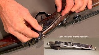 Gunsmithing  How to Repair the Tumbler and Sear on an Axtell 1877 Sharps Rifle [upl. by Anna-Diane]