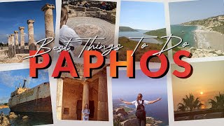 13 Best Things To Do in Paphos  Cyprus Travel Guide [upl. by Sidonius]