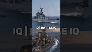 USS Iowa vs KMS Scharnhorst iowa scharnhorst ships warships edit shorts [upl. by Barris]