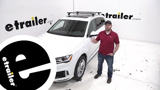 etrailer  Thule WingBar Evo Crossbars Installation  2020 Audi Q7 [upl. by Adamsun]