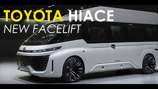 Toyota Hiace New Facelift Concept Car AI Design [upl. by Amandie]