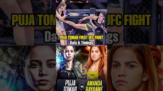 Don’t Miss First FEMALE UFC Fighter  Puja Tomar’s UFC Fight🔥 [upl. by Christophe96]