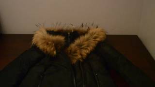 Mackage Jacket Womens Review wOn Body HD [upl. by Anilocin]