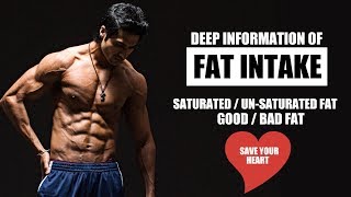 Deep Information of FAT Intake  Saturated amp UnSaturated Fat  Save you Heart  Guru Mann [upl. by Revorg]