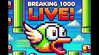 Breaking 1000 in Flappy Bird livestream shorts flappybird [upl. by Gudrin280]