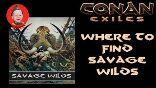 How to find the Conan Exiles Savage Wilds Map mod [upl. by Nalaf]