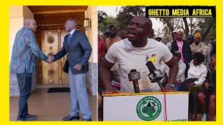 HILARIOUS GHETTO PRESIDENT GAUCHO REACTS ON FORMER PRESIDENT UHURU KENYATTA MEETING PRESIDENT RUTO [upl. by Lorollas]