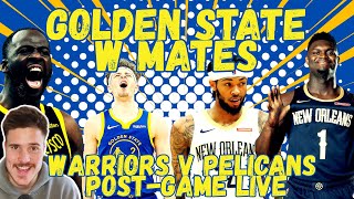 DRAYMOND GREEN DEFENSIVE MASTERCLASS WARRIORS VS PELICANS POSTGAME LIVE [upl. by Ssitnerp]