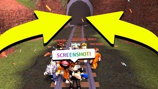 GETTING FANS ON TRAIN TRACKS PRANK Roblox Jailbreak [upl. by Carolyne]