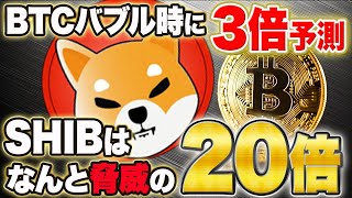 仮想通貨BTCが3倍予想‼︎【SHIBはなんと20倍確定か】 [upl. by Thrasher679]