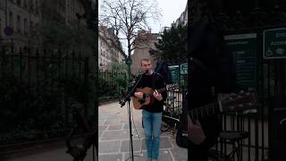 Je chante dans la rue  guitar music cover singer jesus paris loopstation [upl. by Nerej]