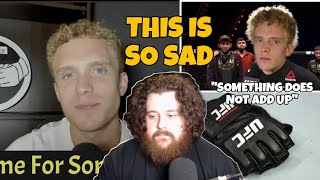 LUCAS TRACY quits YouTube MMA GURU REACTS [upl. by Yreffej144]