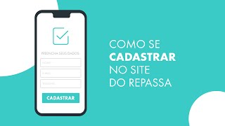 Como se cadastrar no site do Repassa  Brechó online Repassa [upl. by Isawk]