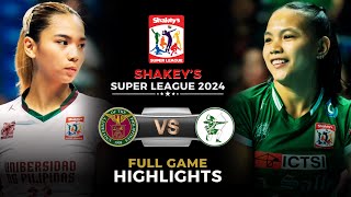 DLSU VS UP  Shakeys Superleague Preseason Championship 2024  Full Game Highlights [upl. by Schnapp]