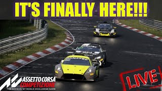 🔴 LIVE  ACC  New DLC  Assetto Corsa Competizione  24H Nürburgring Pack 🔴 [upl. by Ahcsropal696]