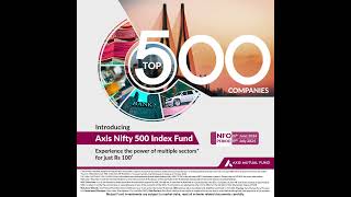 Diversify your portfolio across multiple sectors with Axis Nifty 500 Index Fund [upl. by Suriaj648]