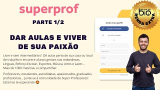 Como usar a plataforma SUPERPROF – Parte 12 [upl. by Nosyrb]