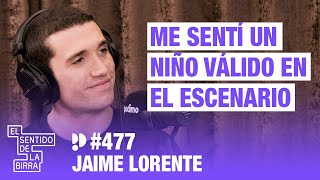 Me sentí un niño válido en el escenario Jaime Lorente  Cap 477 [upl. by Anij]