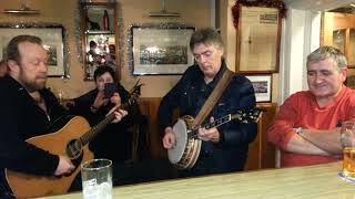 Gerry O Connor plays banjo in Owen Traynors bar [upl. by Coulson]