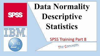 How to check Data Normality calculate and interpret descriptive statistics in SPSS Lesson 7 [upl. by Notsahc]