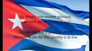 Cuban National Anthem  quotLa Bayamesaquot ESEN [upl. by Catriona]