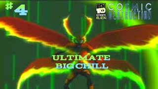 Ultimate Big Chill  Dragon Ultimate Fight  Ben 10 Ultimate Alien Cosmic Destruction 4 [upl. by Augy]